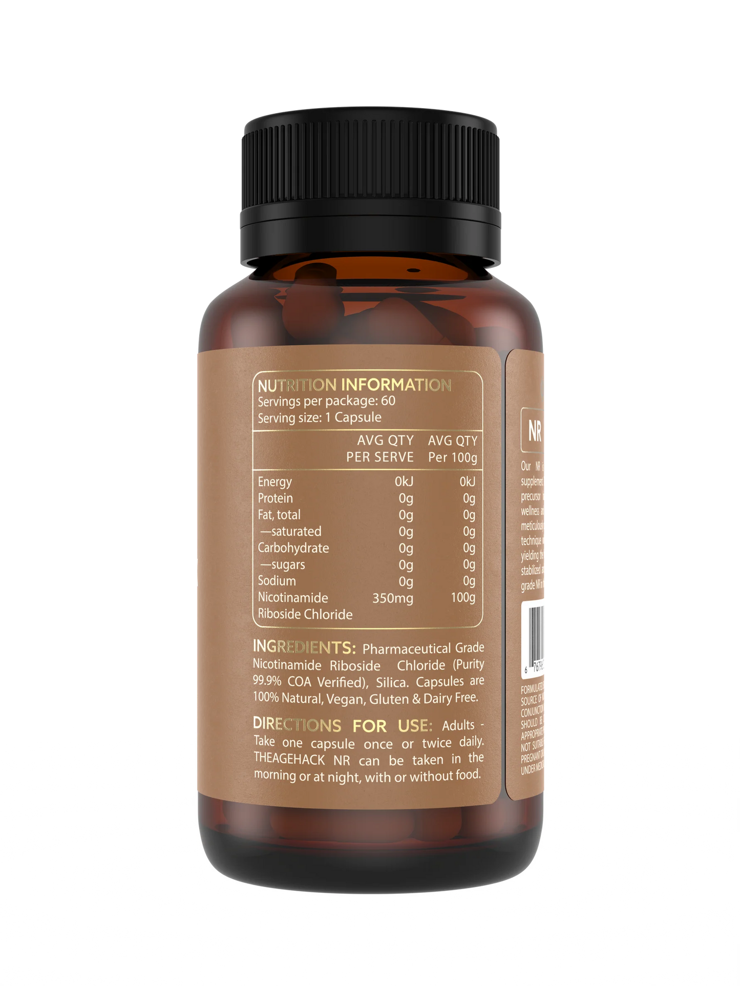 THEAGEHACK - Nicotinamide Riboside Capsules