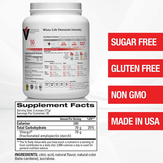 Vitargo - Premium Carbs Pre Workout