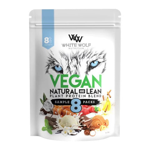 White Wolf- Plant Protein 8 sample pack