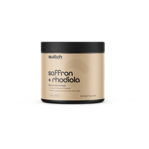 Switch Nutrition - Saffron + Rhodiola