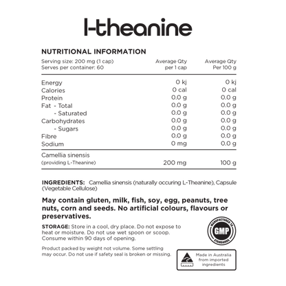 Switch Nutrition - L-Theanine