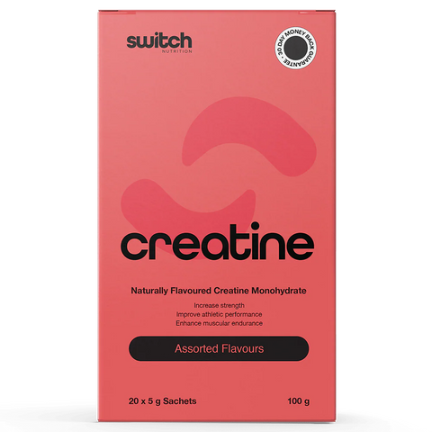Switch Nutrition - Flavoured Creatine Sachet Box