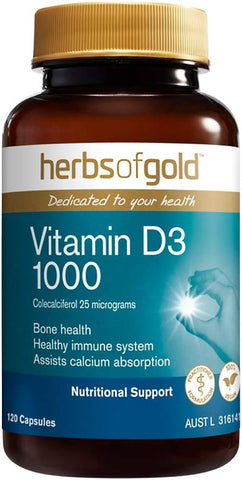 Herbs Of Gold - Vitamin D3 1000