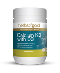Herbs of Gold - Calcium K2 with D3